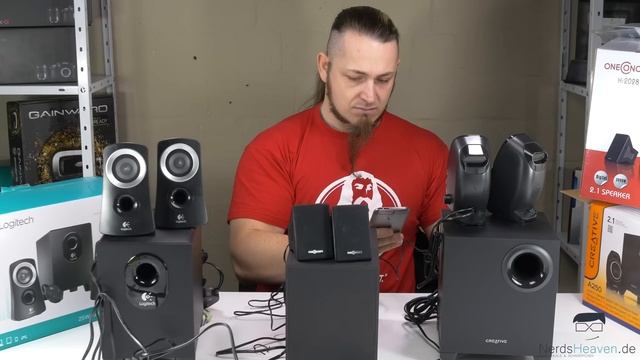 2.1 PC-LAUTSPRECHER VERGLEICH - Creative A250, Logitech Z313, oneConcept смотреть онлайн