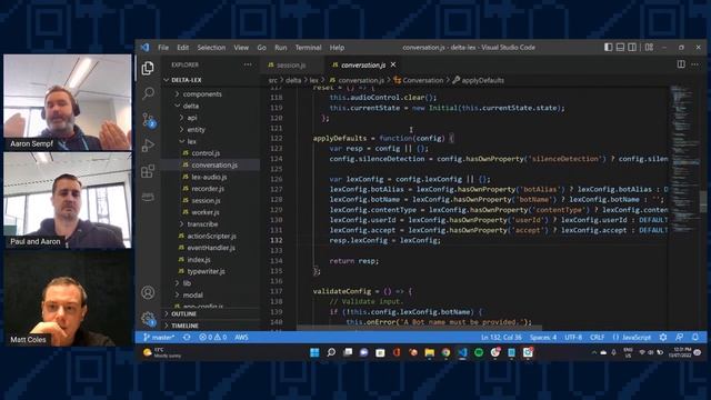 Building a frontend for our Amazon Lex chatbot смотреть онлайн