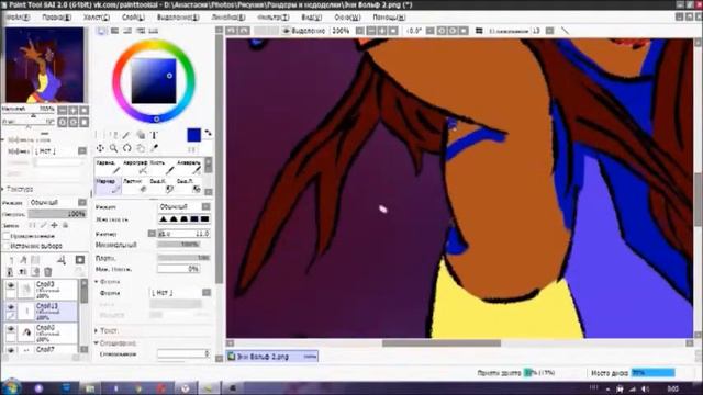 SPEEDPAINT| Космос и Неко-тян| Эни Вольф|Ангел смотреть онлайн