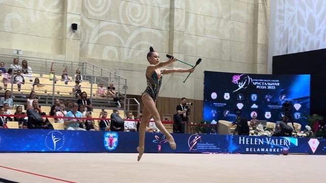 Kira Yablochnikova Clubs IT Crystal rose Minsk 2023 смотреть онлайн