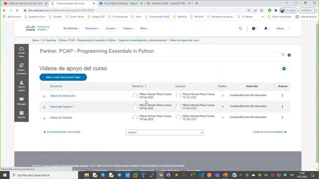 Python 2 0 Navegación de la plataforma Netacad смотреть онлайн