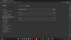 How to Enable or Disable JavaScript in Microsoft Edge