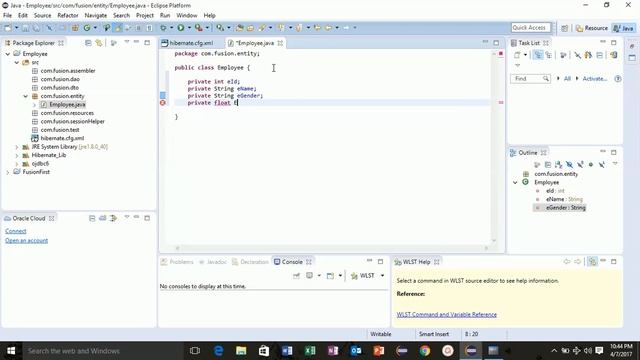 Lesson 15 (Hibernate for Beginner) Create Entity DTO Classes and Configuration File смотреть онлайн