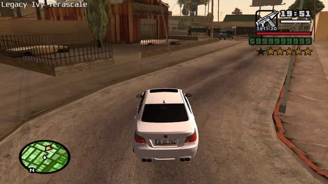 Drive By w Er-5 520i Fake M5 ( GTA San Andreas car mod ) смотреть онлайн