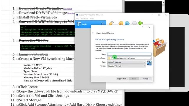 Running a DD-WRT VM in Virtualbox смотреть онлайн