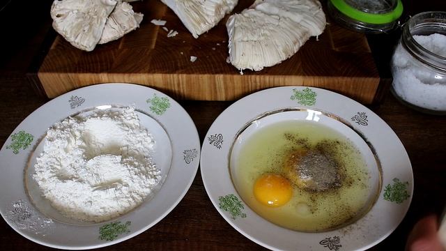 Грибы Зонтики жаренные в кляре смотреть онлайн