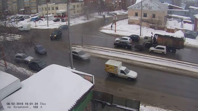 Камера на перекрестоке ул. Федоровского и пр. Кузнецкий. смотреть онлайн