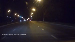 Видеорегистратор iBOX Z 800 съемка ночью