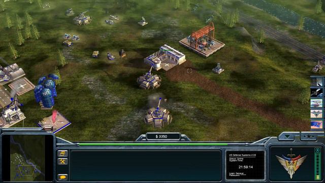 Zero Hour Shockwave Remastered Mod - USA Super Weapon / Medium AI - Claw Claw смотреть онлайн