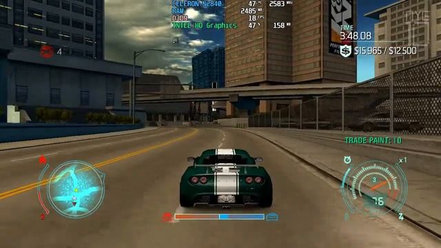 Need For Speed Undercover LowEnd Gameplay Celeron N2840 || RAM 4 GB || Intel HD Graphics смотреть онлайн