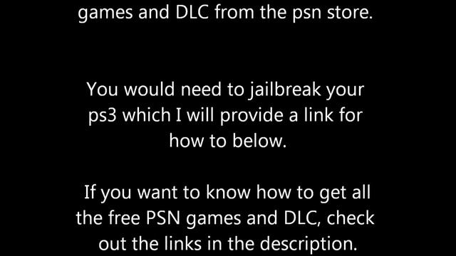 FREE PS3 GAMES - TUTORIAL смотреть онлайн