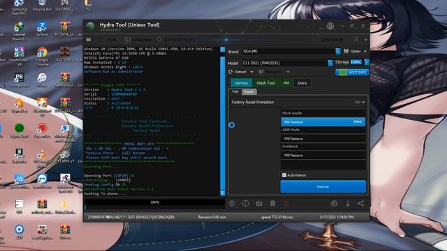 Realme C11 2021 Rmx3231 Frp HYDRATOOL смотреть онлайн