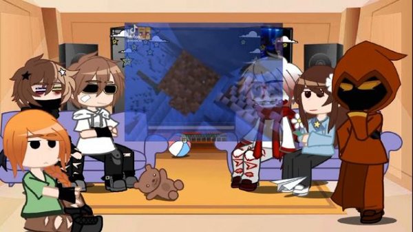 РЕАКЦИЯ мифов(+никита и давид) на тт By: Kristi ツ