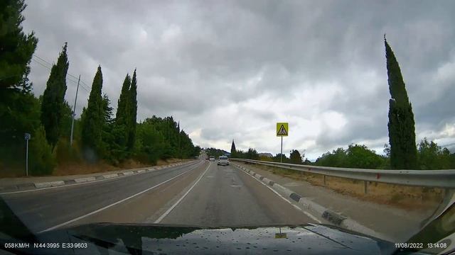 Дороги Крыма 2022. Форос-Гаспра. смотреть онлайн