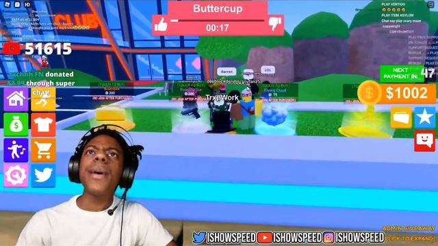 Speed gets mad at Roblox pizza sound. ??? #ishowspeed смотреть онлайн