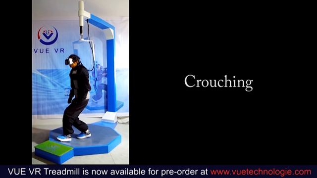 VUE VR - Movements In VUE VR Omni-Directional Treadmill With Oculus Rift and HTC Vive смотреть онлайн