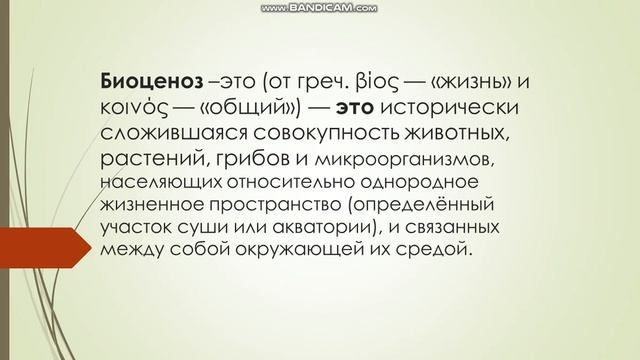 Урок естествознания 5 класс "Компоненты экосистемы" смотреть онлайн