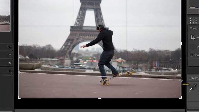 How to straighten in image in Adobe Lightroom смотреть онлайн