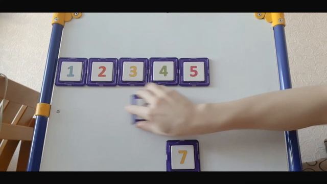 математика для дошкольников "Порядковый счет до 7, направление счета, состав числа 5" смотреть онлайн