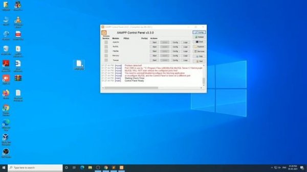 How to run PHP file in localhost using XAMPP Server?