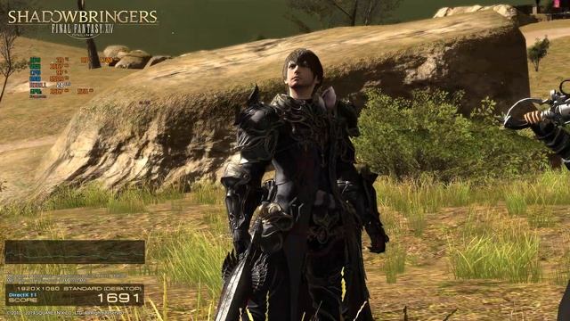 FINAL FANTASY XIV SHB Benchmark on Ryzen 3Pro 4350G Hight score смотреть онлайн