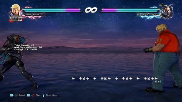 Tekken 7 Bob...Practicing Korean backdash and Wavedash mixups смотреть онлайн