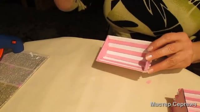 Как сделать шкатулку для украшений из палочек от мороженого смотреть онлайн