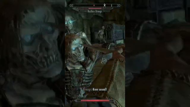 Fighting Draugr Army. Skyrim Multiplayer