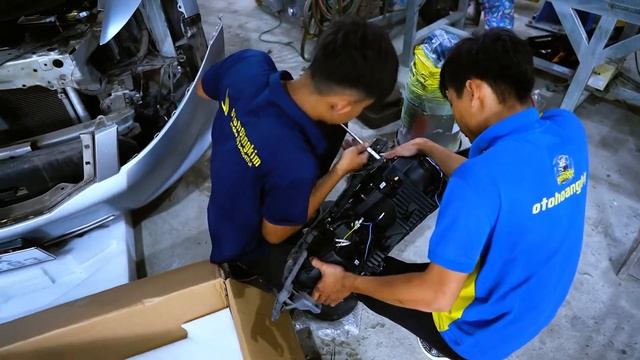 Honda Accord 2008 8th gen độ đèn led trước sau смотреть онлайн