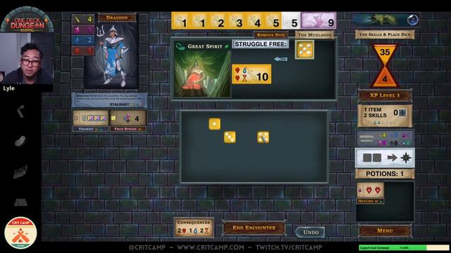 One Deck Dungeon Digital EP18 - Abyssal Depths! - Crit Camp смотреть онлайн