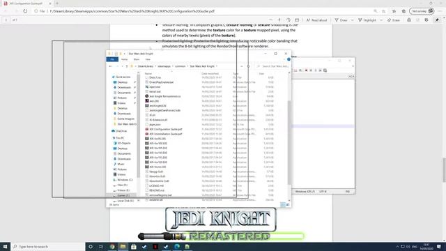 How To Run Jedi knight: Dark Forces 2 on Windows 10 With 3D Acceleration смотреть онлайн