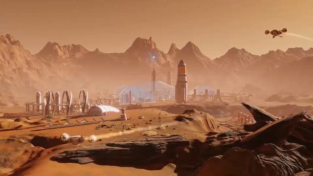 Surviving Mars Space Race Announcement Trailer смотреть онлайн