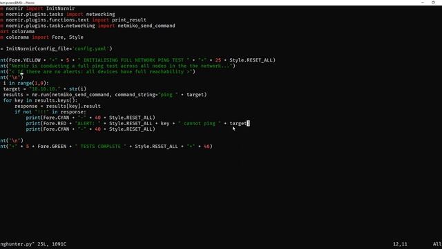 Nornir (Python Network Automation) | Automating Connectivity Tests! смотреть онлайн