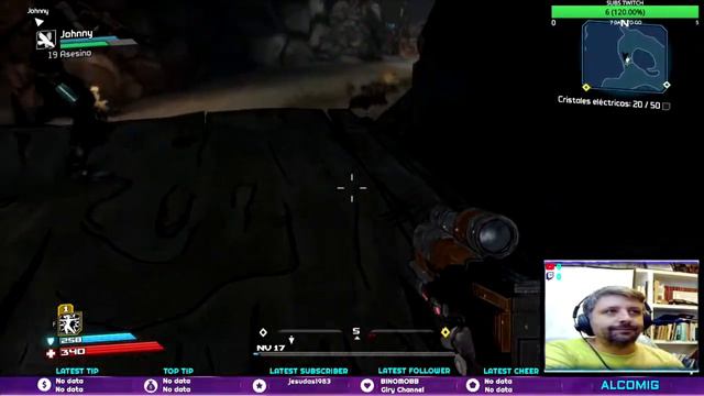 Borderlands -- #3 -- Jugando con el amigo Johnny -- mas misiones mas diversión. смотреть онлайн