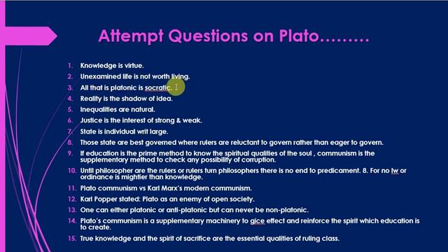 PLATO: UPSC Previous year question with some extra questions. + Summary of Plato #UPSC B.A Part-1 смотреть онлайн