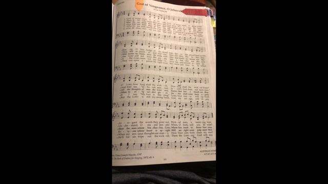 Psalm 94 | God of Vengeance, O Jehovah | AUSTRIAN HYMN | Franz Joseph Haydn смотреть онлайн