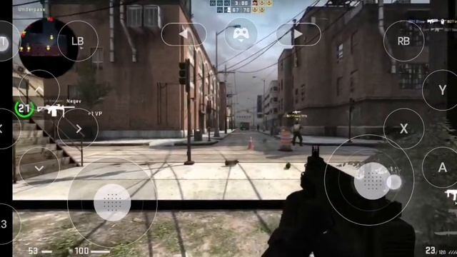 Playing CSGO in Android(NVidia GeForce Now) смотреть онлайн
