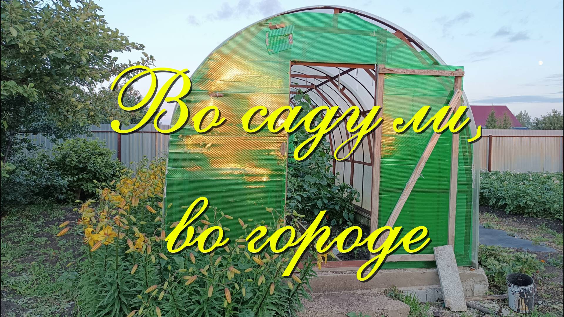 Во саду ли,во городе смотреть онлайн