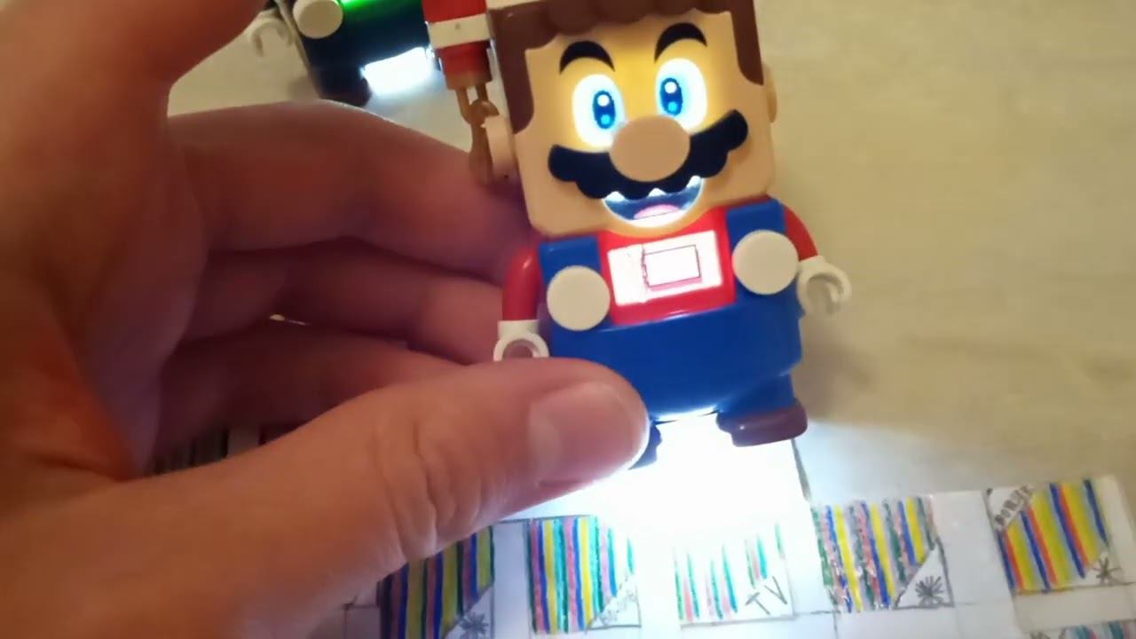 Checkpoint Flag Barcode From Winter 2023 Sets of Lego Super Mario Luigi Peach in my catalog смотреть онлайн