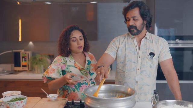 A Quick Fried Rice with Pearle Maaney | Srinish Aravind | Baby Nila смотреть онлайн