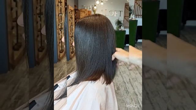 Популярная стрижка "длинный Боб" Popular long bob haircut #стрижка #стрижкабоб #haircut #haircutbob смотреть онлайн