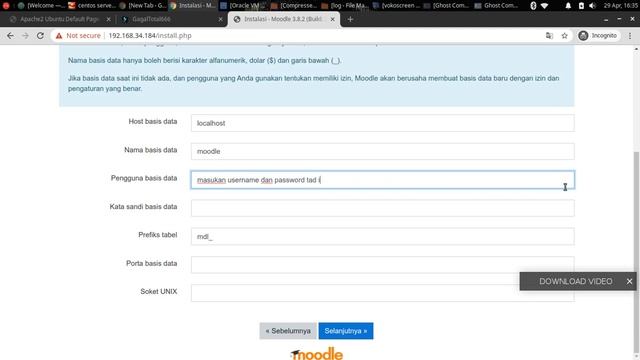 Cara Install dan Konfigurasi CMS Moodle di Centos Server GNU/Linux смотреть онлайн