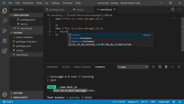 Jest Tutorial #1 | Javascript Testing смотреть онлайн
