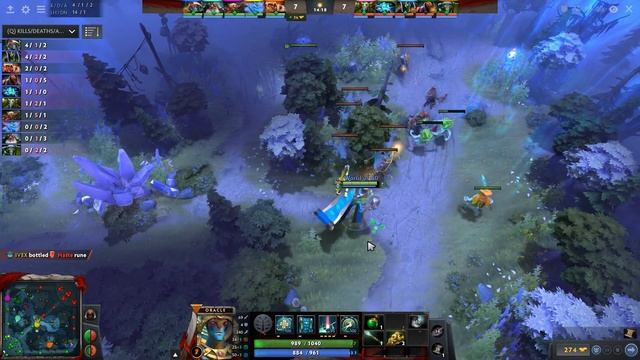 DOTA 2 | ORACLE STRONG HIT AN OPPONENT | RADIANT VICTORY | WORLD OF AD смотреть онлайн