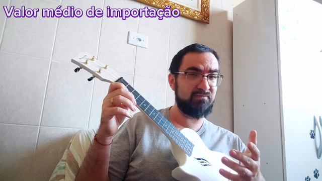Ukulele Enya Nova Pro Acoustic Plus (Branco) | Unboxing e considerações смотреть онлайн