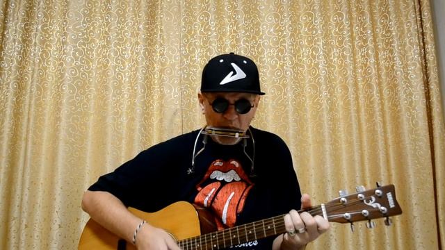 Губная гармошка и гитара The Rolling Stones - Angie + табы смотреть онлайн