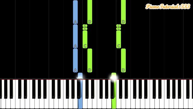 The Lord of the Rings Theme Song - EASY Piano Tutorial смотреть онлайн