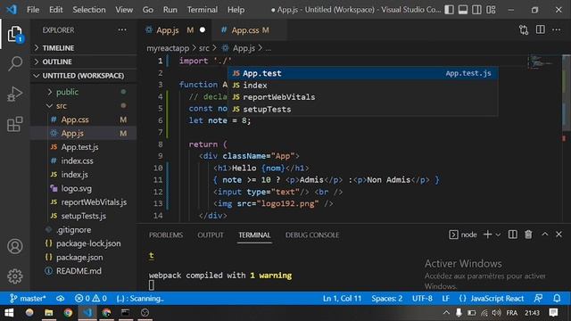 React Course 8: Add CSS Style to Component in Arabic Darija دورة بالدارجة لتعلم reactJS смотреть онлайн