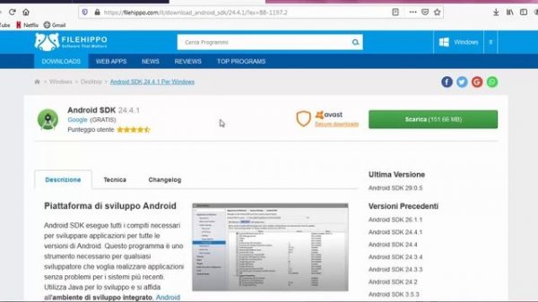 UNITY - Android SDK - Risolvere "Unable to locate Android SDK"