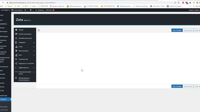 Zota - Многоцелевая тема WooCommerce на Elementor установка Демо смотреть онлайн